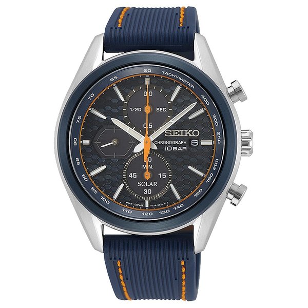 Seiko Macchina Sportiva Solar Chronograph férfi óra SSC775P1