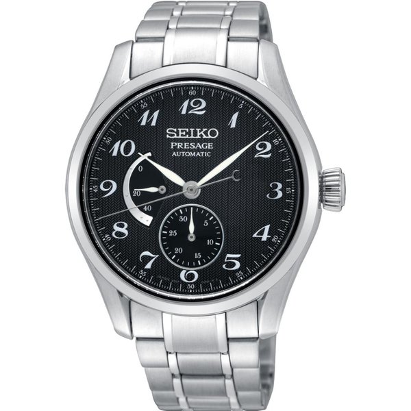 Seiko Presage ezüst szíjas férfi óra SPB061J1