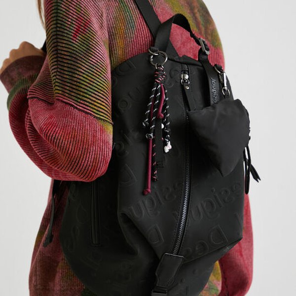 Desigual Galia viana mini fekete hátizsák 21WAKP25/2000