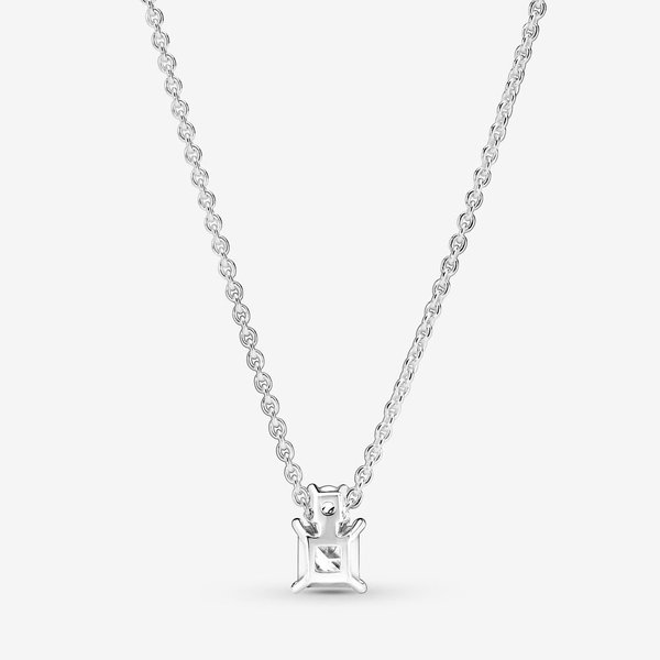 Pandora ékszer Négyzet és kör ezüst nyaklánc 390048C01-45
