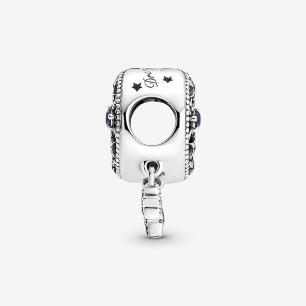 Pandora ékszer Csillag és félhold ezüst charm kék kövekkel 799643C01