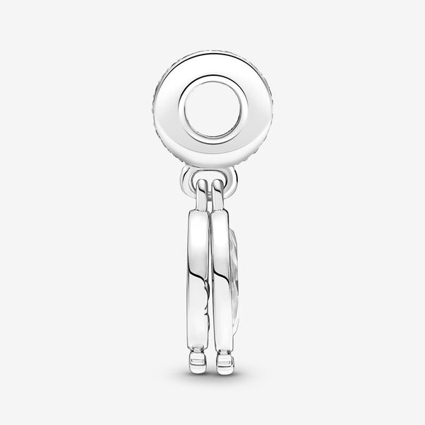 Pandora ékszer Felnagyított csillag dupla függő ezüst charm 799640C01