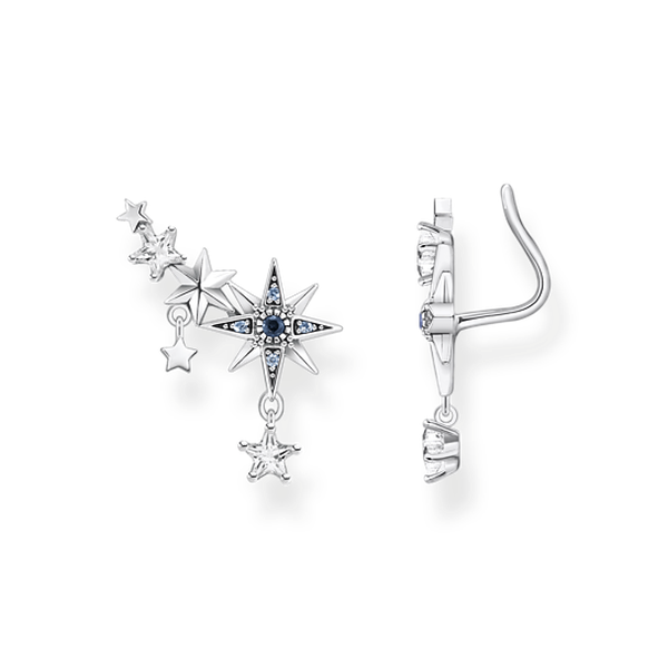 Thomas Sabo Ezüst beakasztós csillagos fülbevaló H2223-945-7