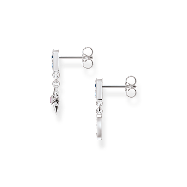 Thomas Sabo Félhold és csillag ezüst fülbevaló H2207-945-7