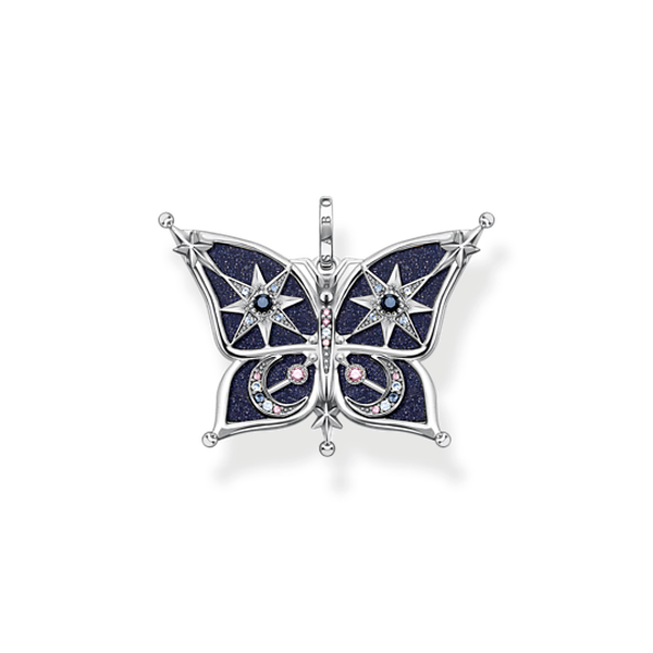 Thomas Sabo Varázslatos éjszakai pillangó kis ezüst medál PE929-945-7