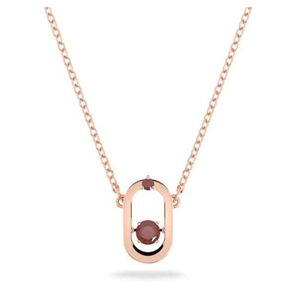 Swarovski North rozé nyaklánc mozgó kristállyal 5620550