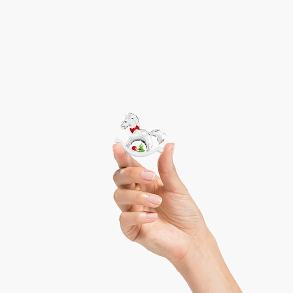 Swarovski Hintaló Kellemes ünnepeket figura 5544529