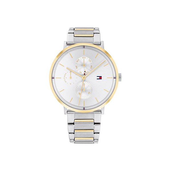 Tommy Hilfiger Jenna ezüst színű női óra fehér számlappal 1782299