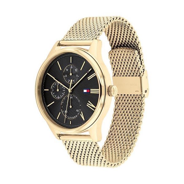 Tommy Hilfiger Damon arany színű férfi óra 1791848