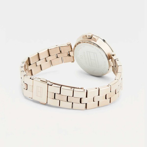 Tommy Hilfiger Rozé óra és fülbevaló szett 2770103
