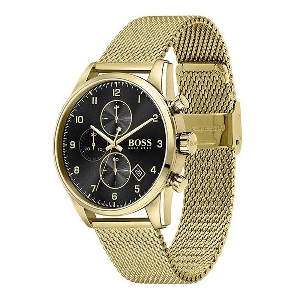 Boss Skymaster arany színű férfi óra 1513838