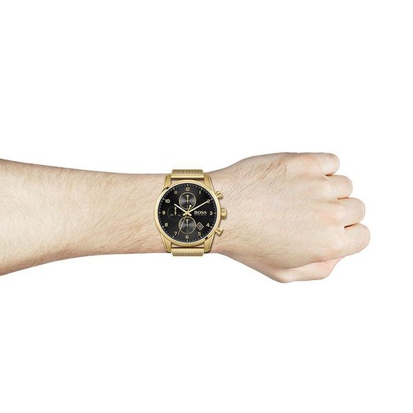 Boss Skymaster arany színű férfi óra 1513838