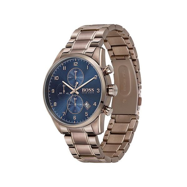 Boss Skymaster fémszíjas rozé férfi óra 1513788