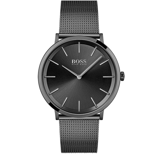 Boss Skyliner fekete acél férfi óra 1513826