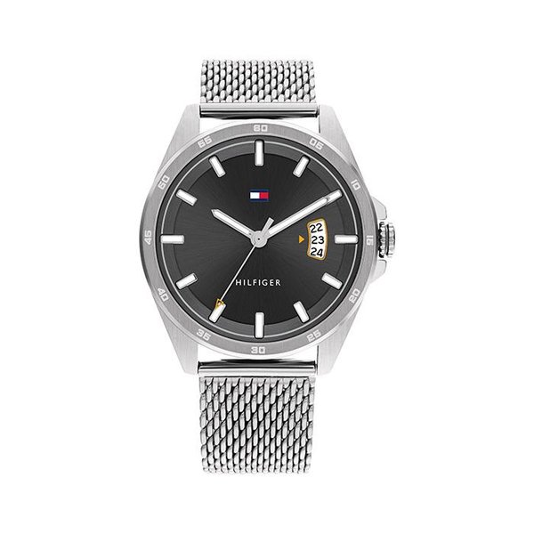 Tommy Hilfiger Carter szürke számlapos acél férfi óra 1791912