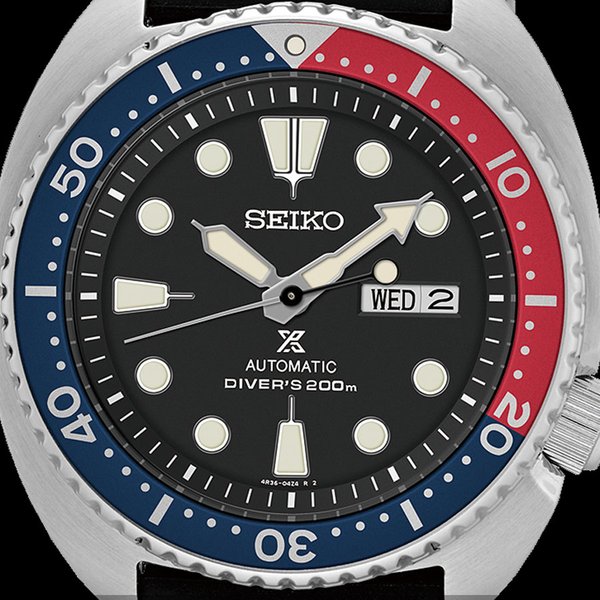 Seiko Prospex Turtle szilikonszíjas férfi óra SRPE95K1