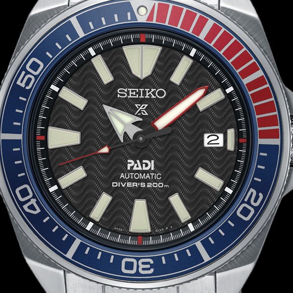 Seiko Prospex Samurai Padi edition fémszíjas férfi óra SRPF09K1