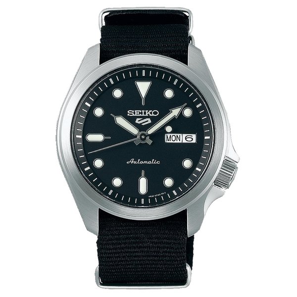 Seiko 5 Sports automata nato szíjas fekete számlapos férfi óra SRPE67K1