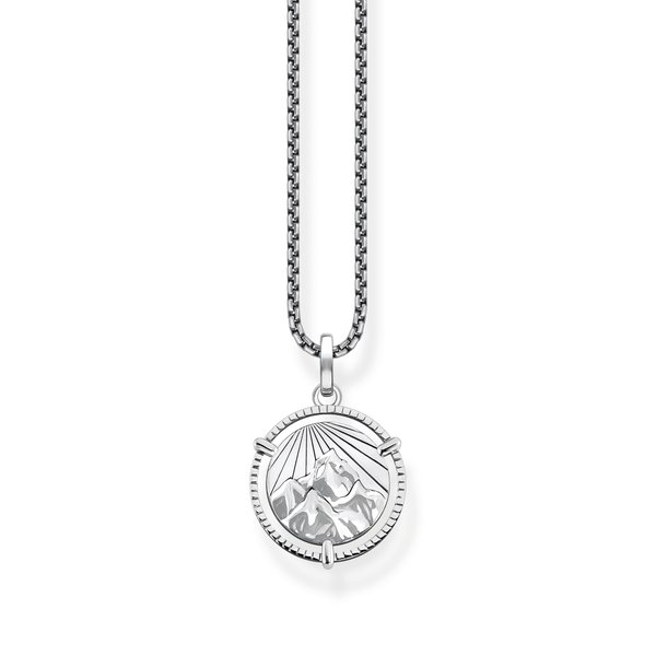 Thomas Sabo A természet elemei ezüst nyaklánc labradorittal KE2150-503-6-L50v