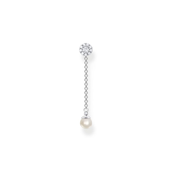Thomas Sabo Fél pár függő ezüst fülbevaló tenyésztett gyönggyel H2238-167-14
