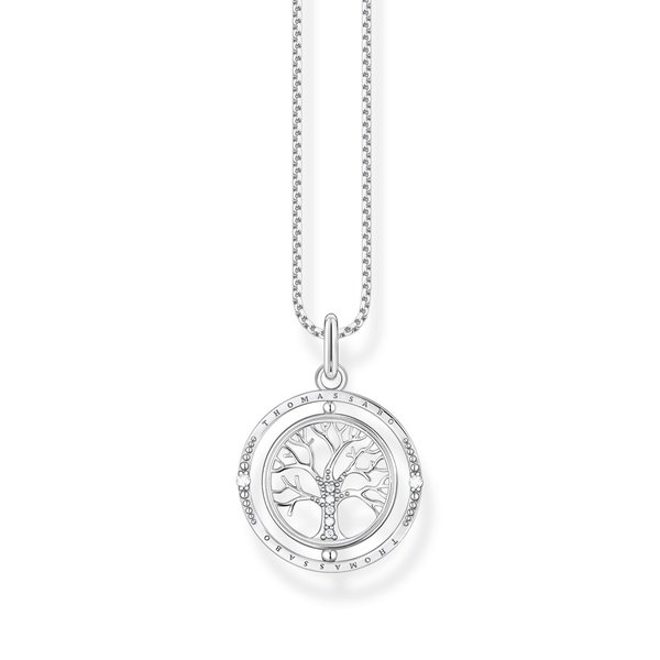 Thomas Sabo Ezüst nyaklánc forgó életfa medállal KE2148-643-14-L45v
