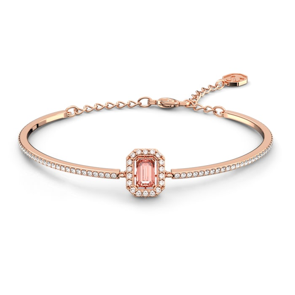 Swarovski Millenia rozé színű karperec nyolcszögletes metszésű kristállyal 5620555