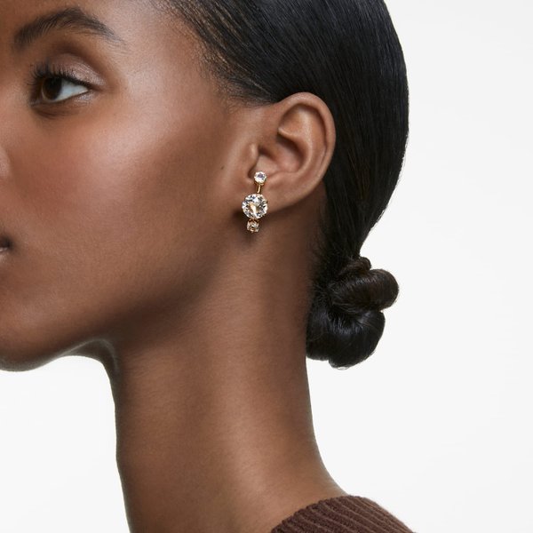 Swarovski Constella arany színű fülbevaló kristályokkal 5616919