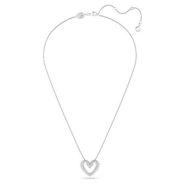 Swarovski Una ezüst színű nyaklánc kristályokkal 5625533