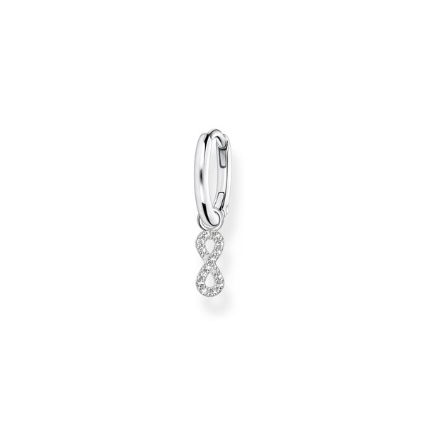 Thomas Sabo Fél pár ezüst karika fülbevaló végtelennel CR704-051-14