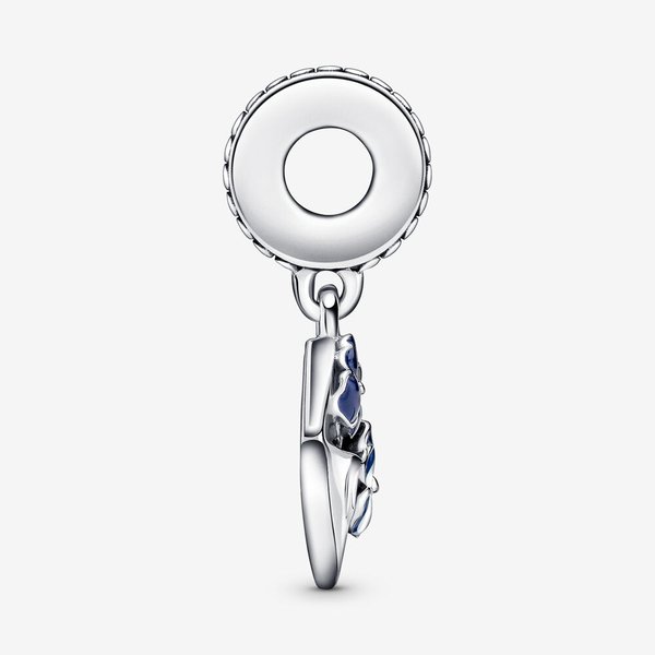 Pandora ékszer Árvácskák borítékban függő ezüst charm 790787C01