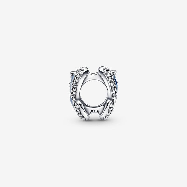 Pandora ékszer Kék pillangó ezüst charm 790761C01