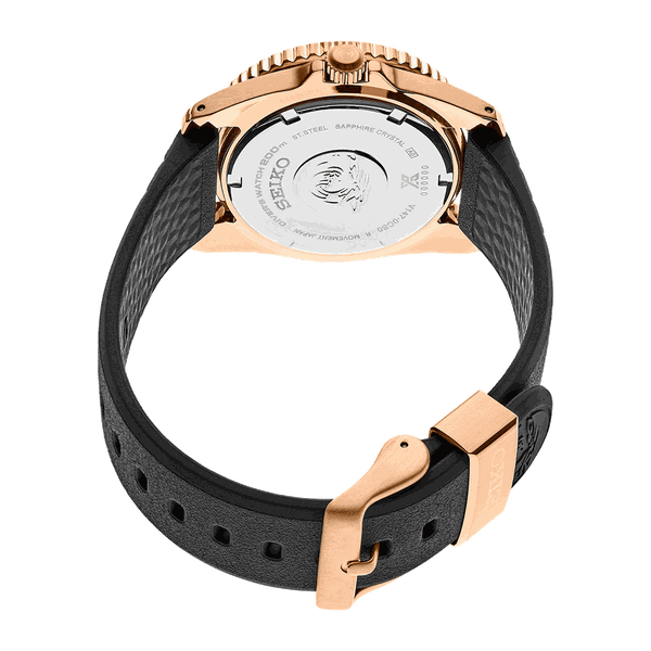 Seiko Prospex solar búvár fekete szilikonszíjas óra  SNE586P1
