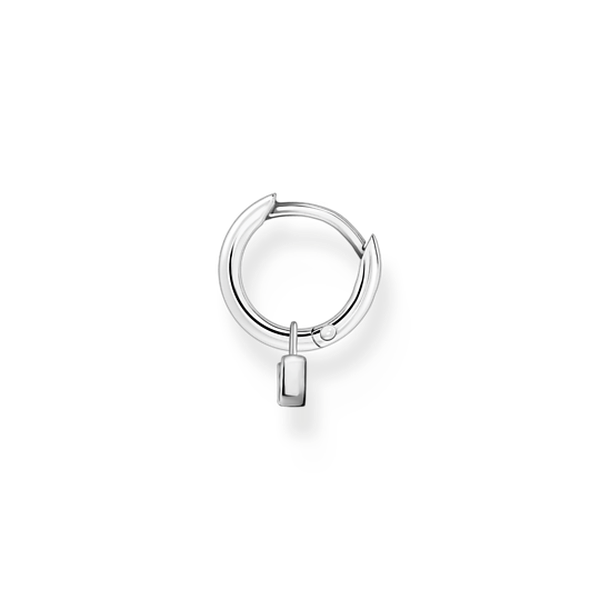 Thomas Sabo Fél pár ezüst karika fülbevaló lakattal CR700-051-14