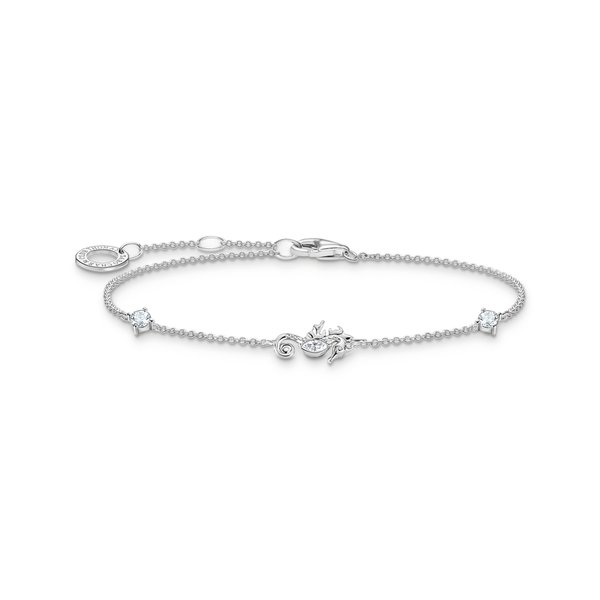Thomas Sabo Ezüst csikóhal karkötő cirkóniával A2061-051-14-L19v