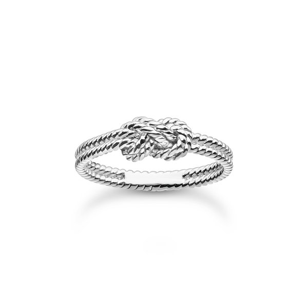 Thomas Sabo Ezüst fonott gyűrű csomóval 