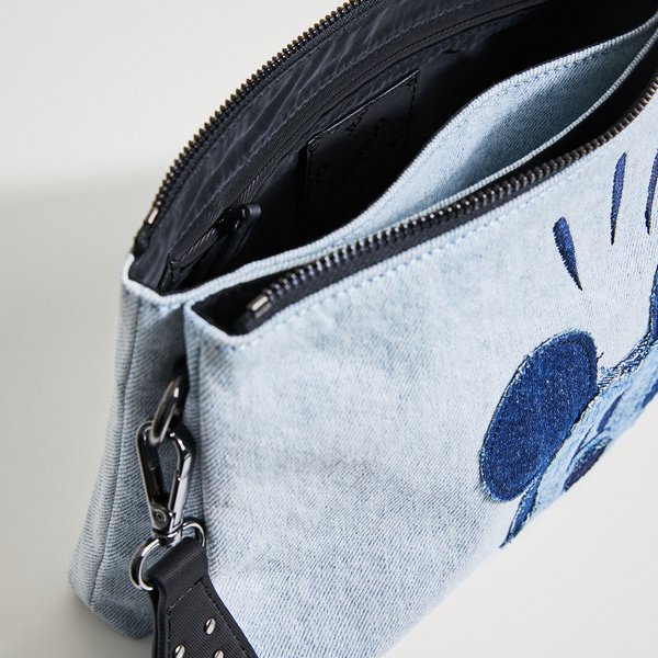 Desigual Mickey denim dortmund táska 22SAXD11