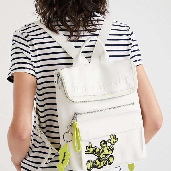 Desigual Mickey nerano fehér hátizsák 22SAKP21/6008