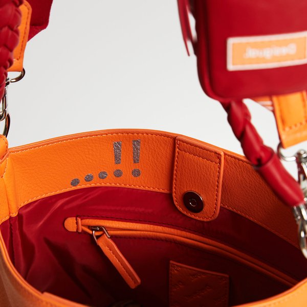 Desigual Half logo butan narancs táska 22SAXP37/7002