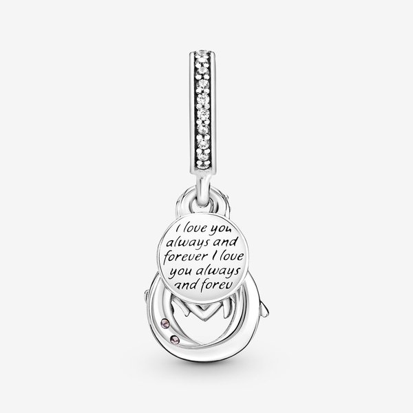 Pandora ékszer Anya és végtelen függő ezüst charm 791468C01