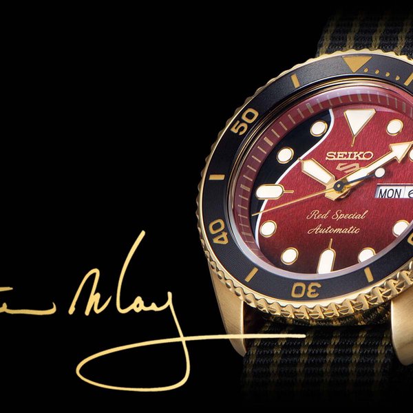 Seiko 5 Sports Brian May Limited Edition automata karóra  SRPH80K1
