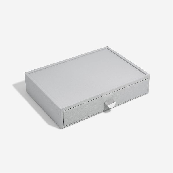 Stackers Szürke pebble classic fiókos 5 fakkos ékszertálca 75882