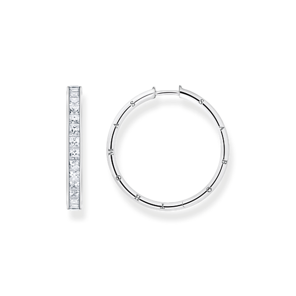 Thomas Sabo Karika pávé köves ezüst fülbevaló CR671-051-14