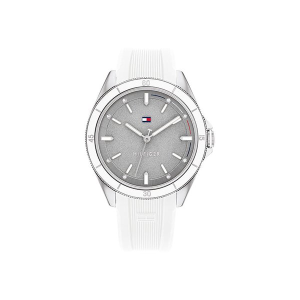Tommy Hilfiger Emma fehér szilikonszíjas női óra 1782478