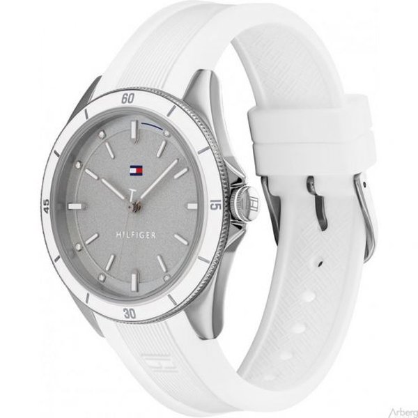 Tommy Hilfiger Emma fehér szilikonszíjas női óra 1782478