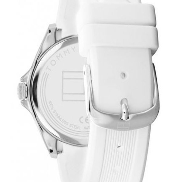 Tommy Hilfiger Emma fehér szilikonszíjas női óra 1782478