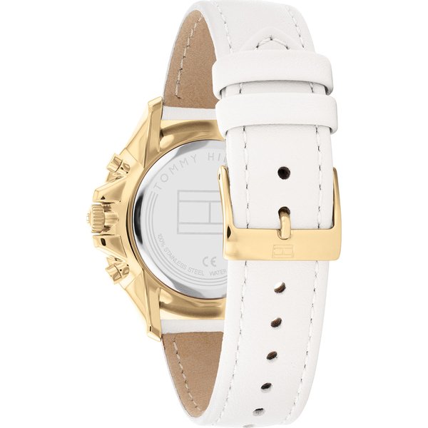 Tommy Hilfiger Scarlett fehér bőrszíjas női óra 1782448