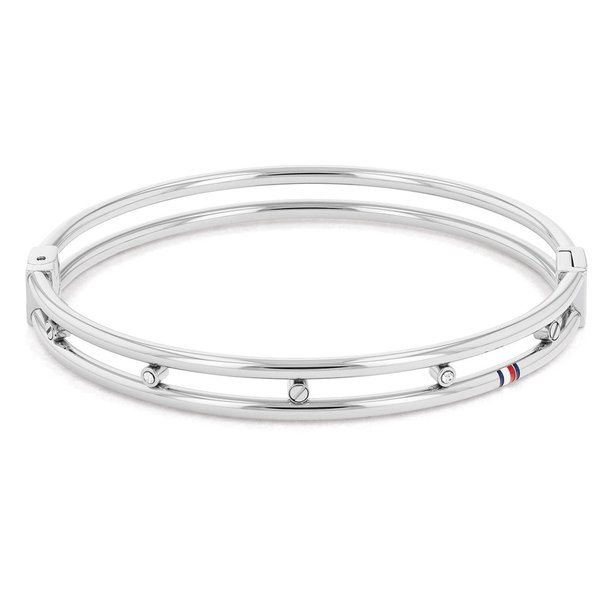 Tommy Hilfiger Ezüst színű karperec cirkóiával 2780610