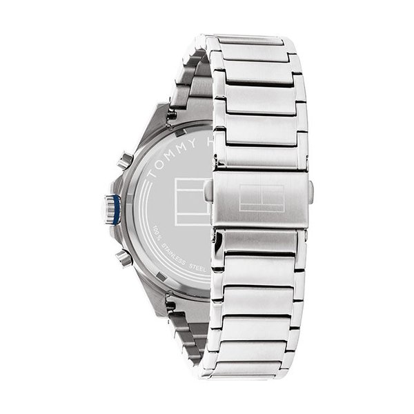 Tommy Hilfiger Max ezüst színű férfi óra 1791973