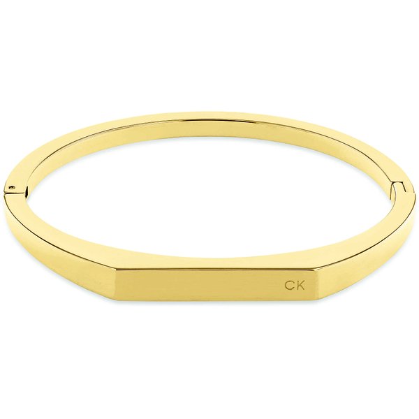 Calvin Klein Merev szögletes arany színű karperec 35000046