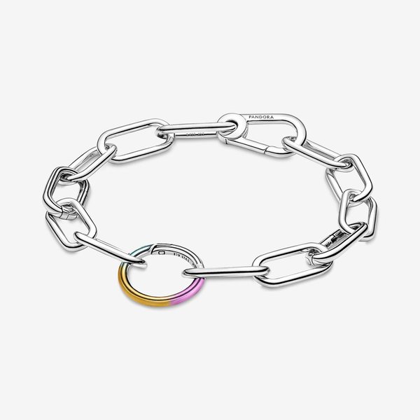 Pandora ékszer ME styling kerek színes ezüst csatlakozó 792000C01